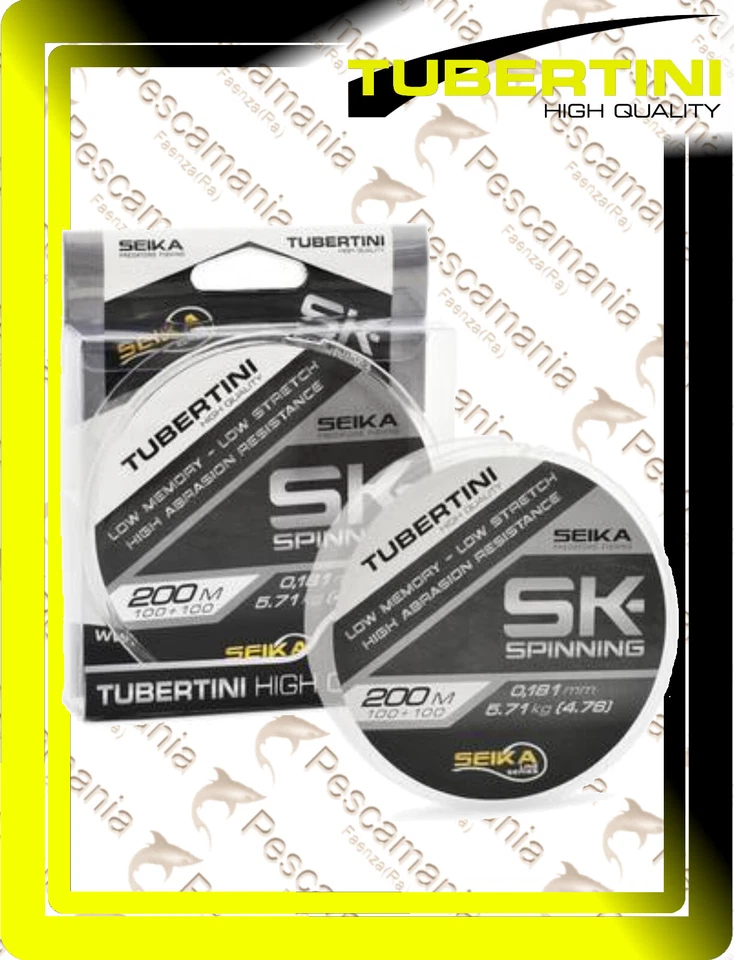 Monofilo Tubertini SK Spinning 200 mt - Immagine 1 di 1