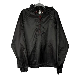 Giacca Quechua Decathlon taglio pioggia taglia US S/M nera 1/4 zip leggera impacchettabile - Foto 1 di 14