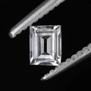 0,32 quilates DIAMANTE SUELTO CORTE BAGUETTE NATURAL ÚNICO CORTE INCOLORO TIERRA EXTRAÍDA - Imagen 1 de 1