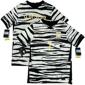 2020/21 South Korea Away Jersey #7 H M Son Medium Nike Soccer Football Zebra kit - Picture 1 of 19