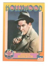 BURGESS MEREDITH Hollywood Walk Of Fame Starline Trading Card B12