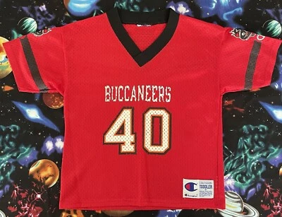 Винтажная футболка чемпиона NFL Tampa Bay Buccaneers Майка Олстотта для ребенка ясельного возраста 4T - Изображение 1 из 4