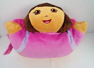 2011 Dora The Explorer Pillow Pets Pee Wee Plush Backpack Nickelodeon 12" - Picture 1 of 11