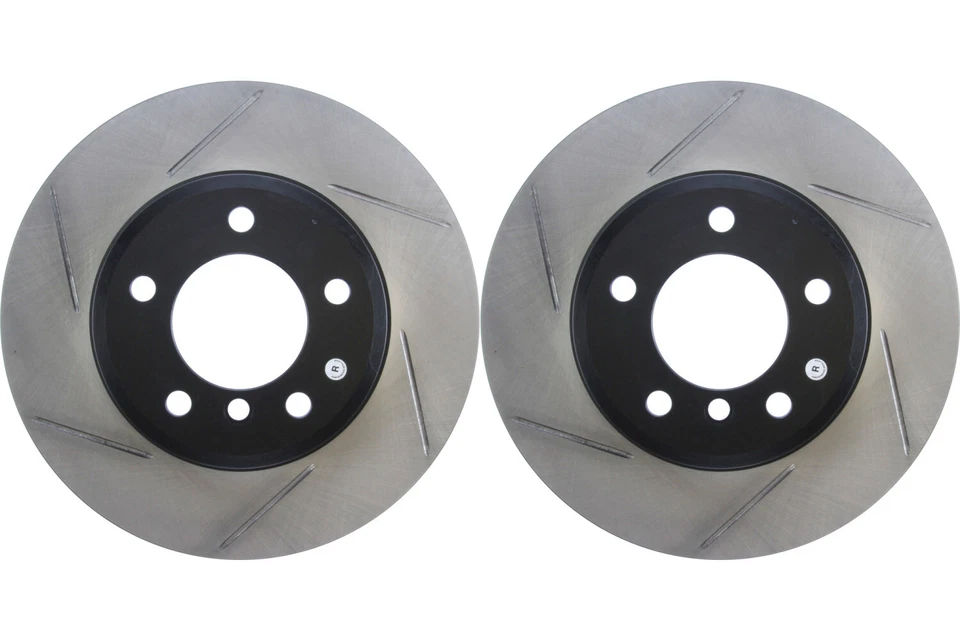 Par de rotores de freno de disco Stoptech delanteros para BMW 325Ci 2001-2006 (42694) Foto 1 de 4