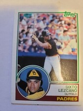 1983 TOPPS SIXTO LEZCANO #455 NM