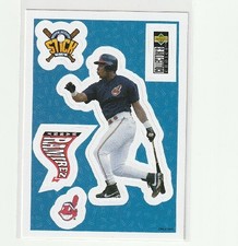 1997 Collector's Choice #NNO Manny Ramirez Stick'Ums Retail 