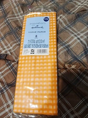 Inspirations Hallmark  Gift Tissue Paper 8 ct New Sealed Walgreens Exclusive  - Image 1 of 2