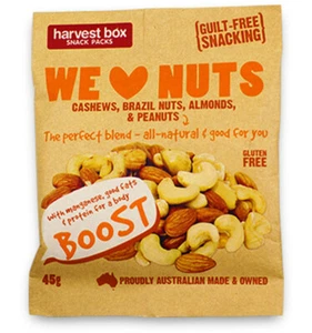 Harvest Box We Luv Nuts 45g x 10 - Picture 1 of 1