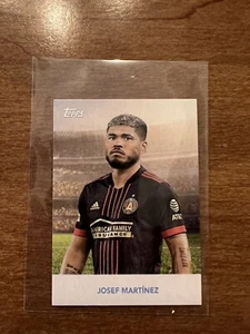 2022 Topps MLS Josef Martinez Mini Insert Atlanta United Soccer Card Venezuela - Picture 1 of 2