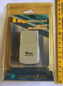 GameCube tarjeta de memoria 8 mega - 123 bloques. - Foto 1 di 4