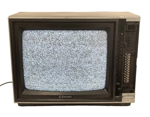 Emerson Model ECR138 13" Color TV Faux Wood Grain Retro Gaming CRT ECR138A - Picture 1 of 9