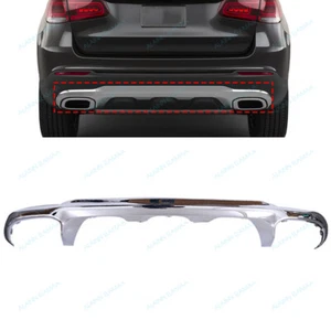 Rear Bumper Cover Trim Skid Plate t For Mercedes Benz GLC W253 GLC300 2020-22 - Picture 1 of 5