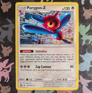 Porygon-Z 105a/147 Holo Gelb A Alternate Art Burning Shadows Pokemon Karte Exc - Bild 1 von 13