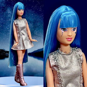 Jem and the Holograms Vintage Aja Customized ReRoot OOAK Doll