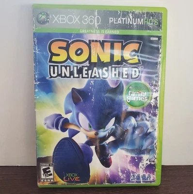 Sonic Unleashed Platinum Hits Xbox 360 CIB, Tested - Image 1 of 3