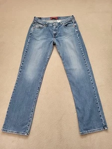 Vintage Levi's 505 Straight Leg Blue Womens Jeans Size 10M W32" L31.5" - Picture 1 of 8