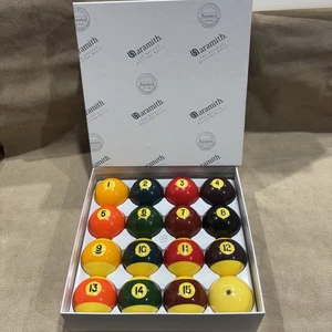 Aramith Crown Premier Pool Ball set 2 1/4" - Picture 1 of 2
