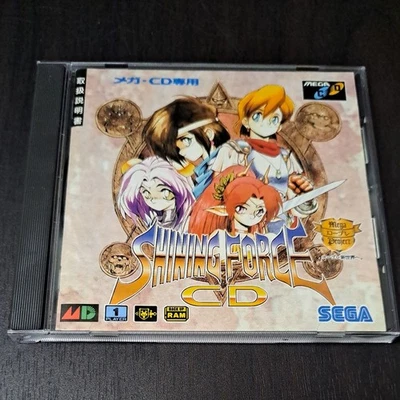 Shining Force Sega Mega Drive CD MD Very Good Retro Used Game NTSC-J From Japan - Image 1 of 3