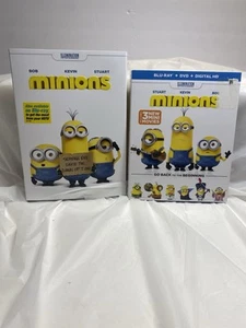2 Minons DVD /Blue-ray Serving Evil Since The Beginning of Time , and 1 Other - Imagen 1 de 8