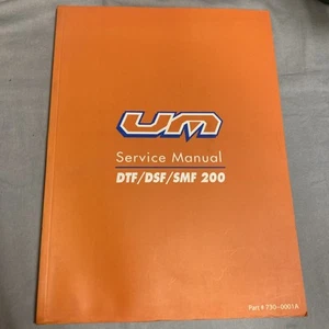 UM OEM DTF DSF SMF 200 2006 manual de servicio - Imagen 1 de 1