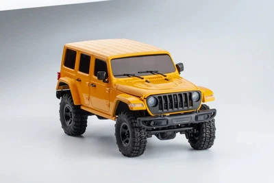 EAZYRC/ FMS 1/18 Arizona Jeep 4WD RTR RC Crawler/ Scaler Yellow - Image 1 of 4