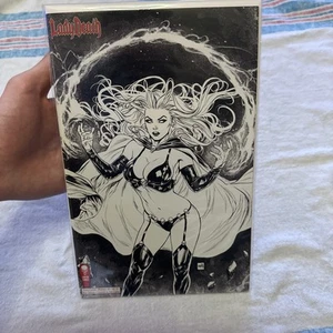 Lady Death CATACLYSMIC MAJESTY #2 Raw Edition Limited To 400 Copies - Picture 1 of 4