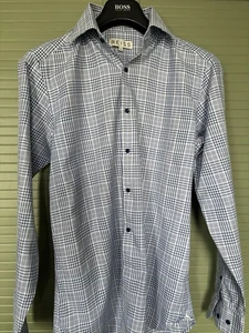 Reiss Shirt Men's Medium Blue - Picture 1 of 5