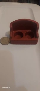 Vintage Fisher Price Little People Sofa Braun - Bild 1 von 1