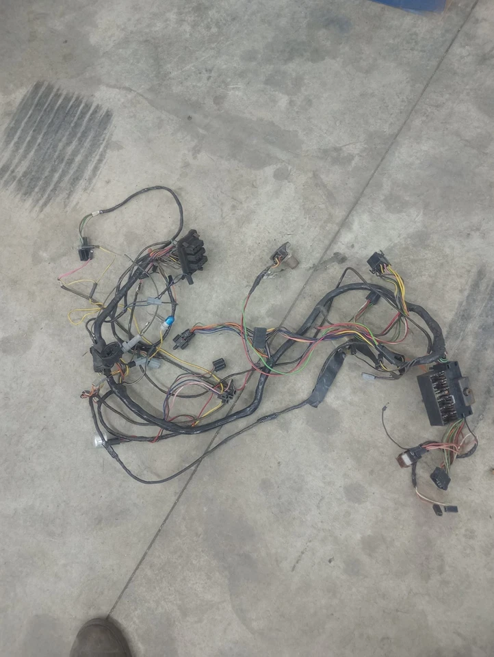 1968 Plymouth Valiant Under Dash Wiring Harness ORIGINAL  - Image 1 of 2
