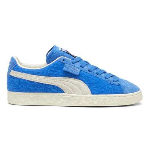 Scarpe casual sneakers uomo PUMA scamosciate mohair stringate blu 39870702