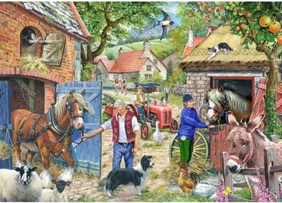 House of Puzzles Appletree Lane Jigsaw Puzzle (1000 Pieces) - Image 1 of 2