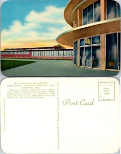 Postcard of Entrance to National Laboratory Florence Sheffield Alabama - Picture 1 of 1