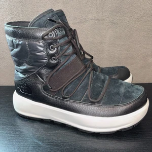 The North Face Ozone High Top Bootie Schnee Winter Schwarz Stiefel Herren 9,5 EUC Selten - Bild 1 von 13