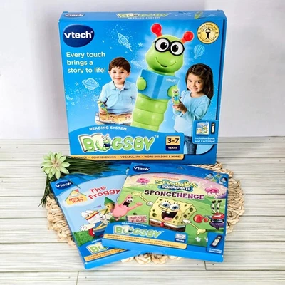 🐛 VTech Bugsby Reading System Bundle | New Sealed w/ 3 Books & Cartridges - Image 1 of 4