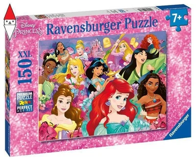 PUZZLE RAVENSBURGER PUZZLE 150 PZ XXL PRINCIPESSE DISNEY - Immagine 1 di 2