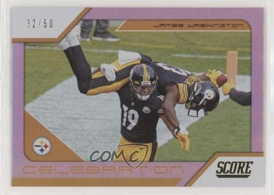 2021 Score Celebration Gold Zone /50 James Washington #C1 - Image 1 of 2