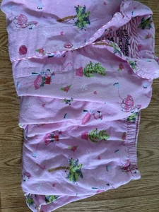 Pj Savage Flannel Two-Piece Pajamas Set Pink Flamingo Christmas Size XL - Picture 1 of 7