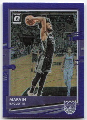 2020-21 Donruss Optic #47 Marvin Bagley III Purple Prizm - Image 1 of 2