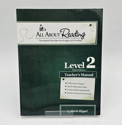 All About Reading Level 2 Teacher's Manual | 3rd Ed Homeschool Curriculum PB - Image 1 of 4