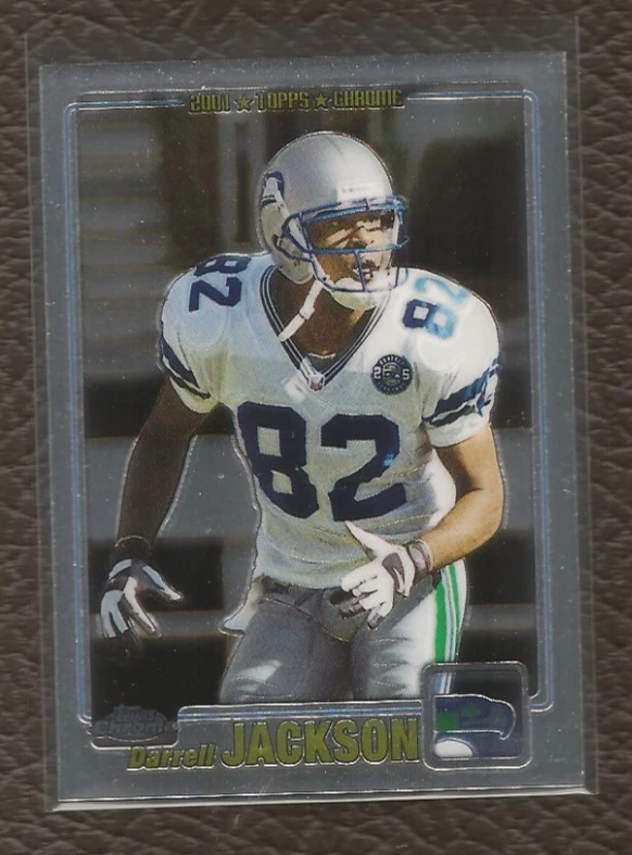 Darrell Jackson 2001 Topps Chrome #64 Seattle Seahawks - Image 1 of 1