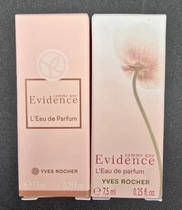 Lot of 2 Mini 7.5ml Yves Rocher Comme Une Evidence Eau De Parfum - Picture 1 of 3