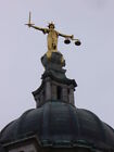 Photo 6x4 The Scales of Justice London Gilded bronze figure on top of the c2008