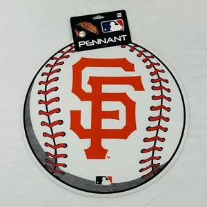 San Francisco SF Giants MLB Baseball Shape Rico Ind Felt Pennant Banner Flag 15” - Picture 1 of 5