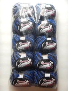 10 bolas Austermann hilo de color caramelo azul - Imagen 1 de 1