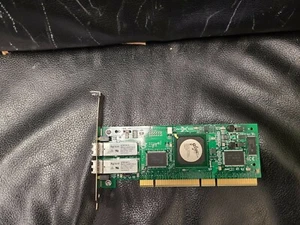 QLogic QLA2342 FC5010409-23 Dual-Port PCI-X Fibre Channel Adapter Card - Picture 1 of 3
