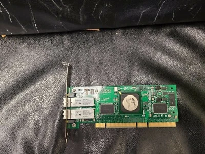 QLogic QLA2342 FC5010409-23 Dual-Port PCI-X Fibre Channel Adapter Card - Image 1 of 3