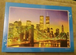 Rompecabezas 1000 piezas Torres Gemelas Manhattan, Nueva York - Imagen 1 de 1
