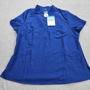 Uniforms World Women's Scrubs Top 309 TS V-Neck 3 Pockets Stretch Size XL NWT - Picture 1 of 11