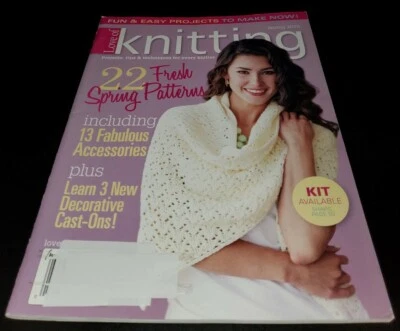 BZ8 LOVE OF KNITTING MAGAZINE, SPRING 2015 - Image 1 of 4