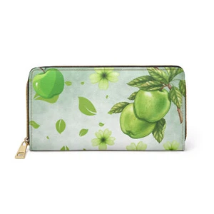 Green Apple Zipper Wallet - Bild 1 von 4